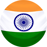 Indian Flag - Tenzin Arya grew up in Italy